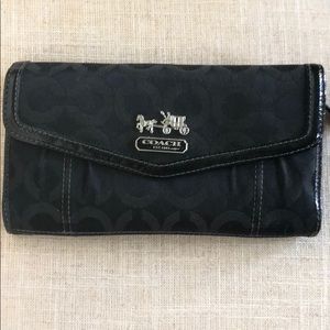 Coach leather wallet